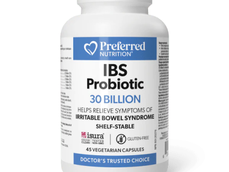 Preferred Nutrition: IBS Probiotic 30 Billion Capsules For Cheap