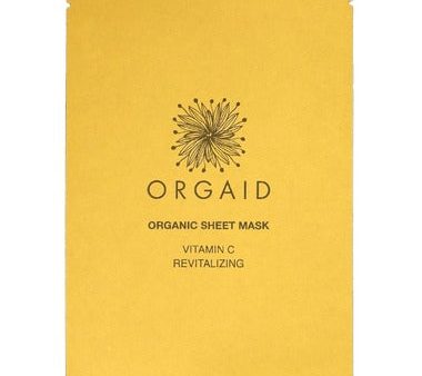 Orgaid: Organic Sheet Mask | Vitamin C & Revitalizing Cheap