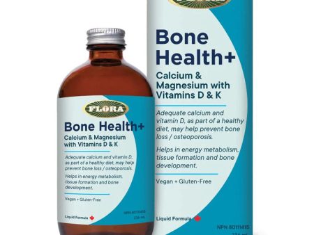 Flora: Bone Health+ Calcium & Magnesium with Vitamins D + K Sale