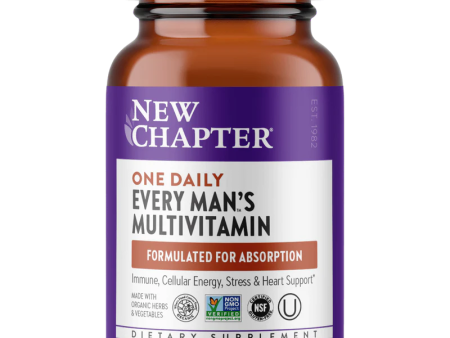 New Chapter: Every Man s One Daily Multivitamin Supply