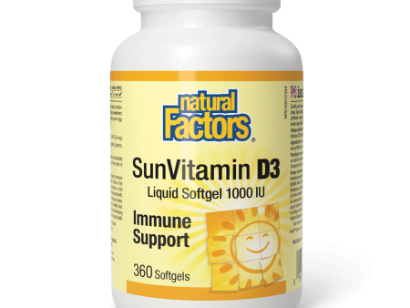 Natural Factors: Vitamin D3 1000 IU For Cheap