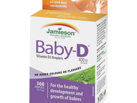 Jamieson: Baby Vitamin D 400 IU For Cheap