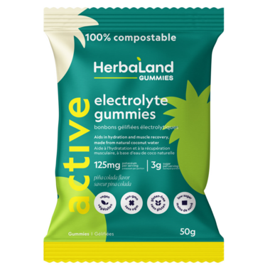 Herbaland: Electrolyte Fitness Gummies | Pouch Cheap