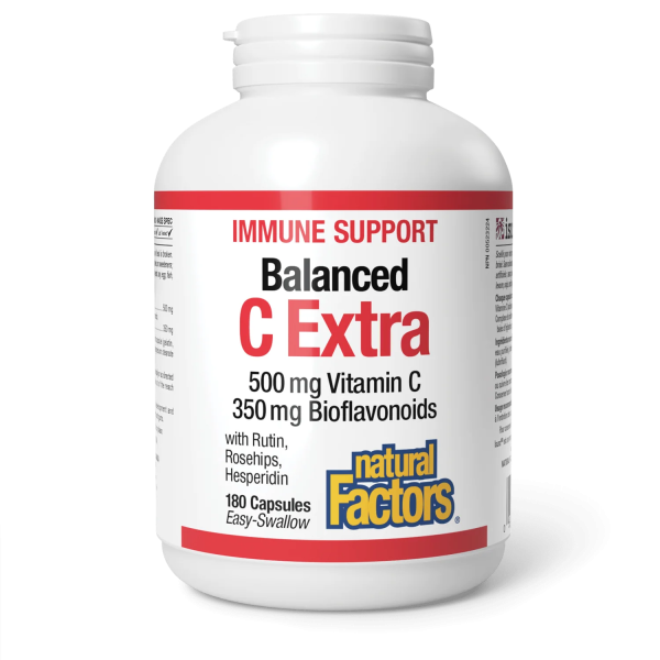 Natural Factors: C Extra 500 mg · Plus 350 mg Bioflavonoids Online Sale