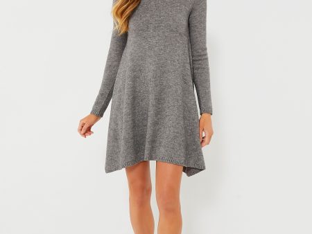 Gray Maia Knit Dress Online