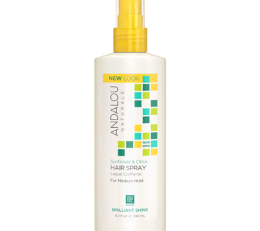 ANDALOU: Sunflower & Citrus Brilliant Shine Hair Spray Hot on Sale