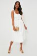 White Giada Midi Dress Online Hot Sale