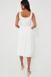 White Giada Midi Dress Online Hot Sale