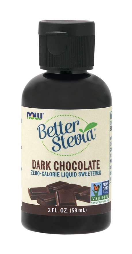 NOW: BetterStevia® Liquid, Dark Chocolate Discount