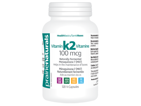 Prairie Naturals: Vitamin K2 100 Mcg Supply