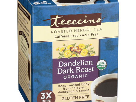 Teeccino Dandelion Dark Roast Herbal Tea Discount