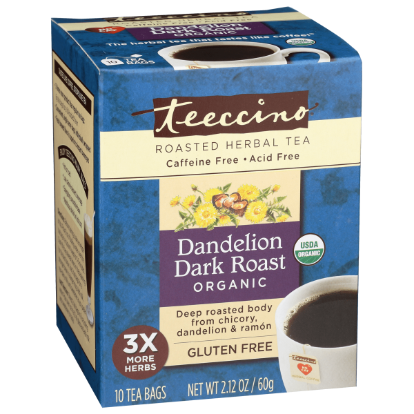 Teeccino Dandelion Dark Roast Herbal Tea Discount