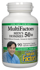 Natural Factors: Men s 50+ MultiFactors® Discount