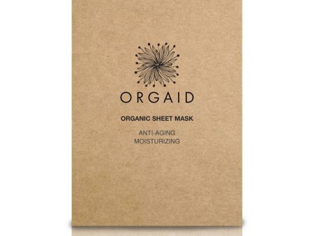 Orgaid: Organic Sheet Mask | Anti Aging & Moisturizing For Discount