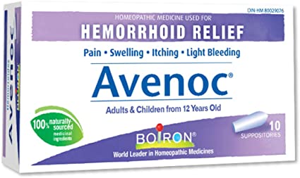 Boiron: Avenoc Hemorrhoids Suppositories Online now