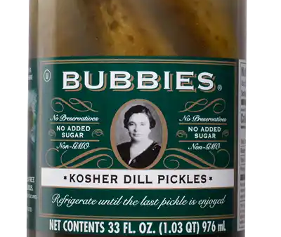 Bubbie s: Kosher Dill Pickles For Sale