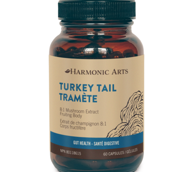 Harmonic Arts: Turkey Tail Concentrated Mushroom Capsules on Sale