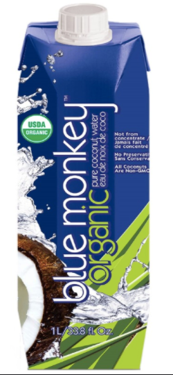 Blue Monkey: Coconut Water For Cheap