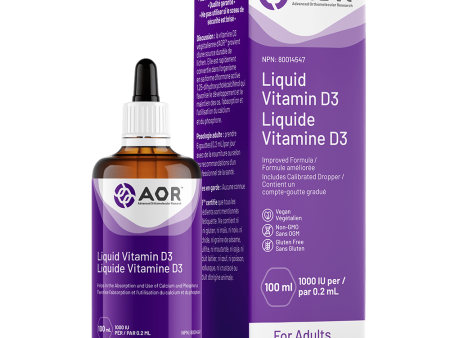 AOR: Vitamin D3 Liquid (Adult) Hot on Sale