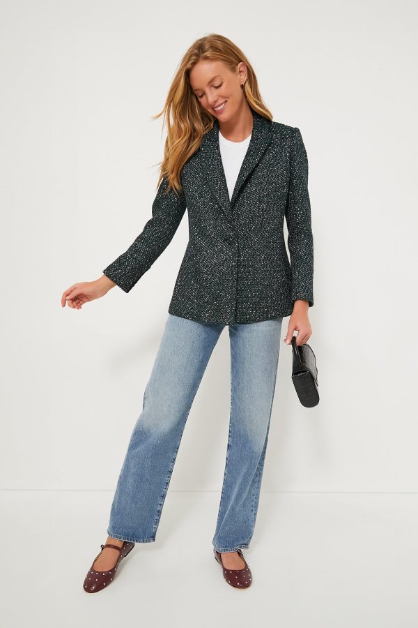 Basalt Tweed Windsor Blazer on Sale