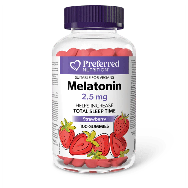 Preferred Nutrition: Melatonin 2.5 mg Gummies Supply