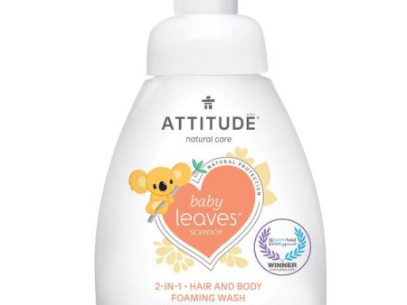 Attitude: 2 in 1 Hair and Body Foaming Wash For Sale