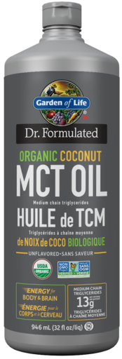 Garden of Life: MCT Oil Supply