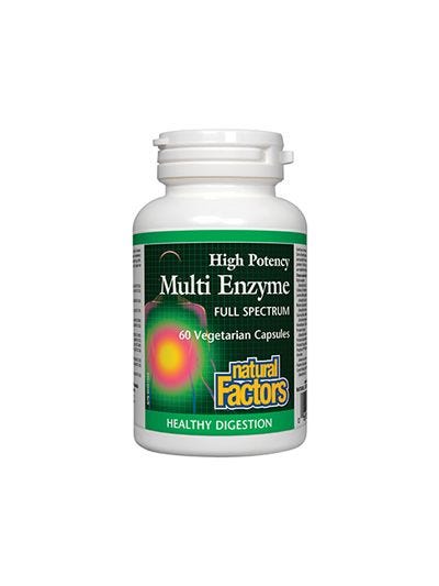 Natural Factors: Multi Enzyme High Potency · High Potency Full Spectrum Discount