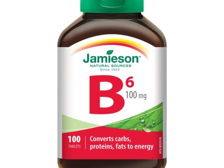 Jamieson: Vitamin B6 Pyridoxine Hot on Sale