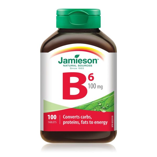 Jamieson: Vitamin B6 Pyridoxine Hot on Sale