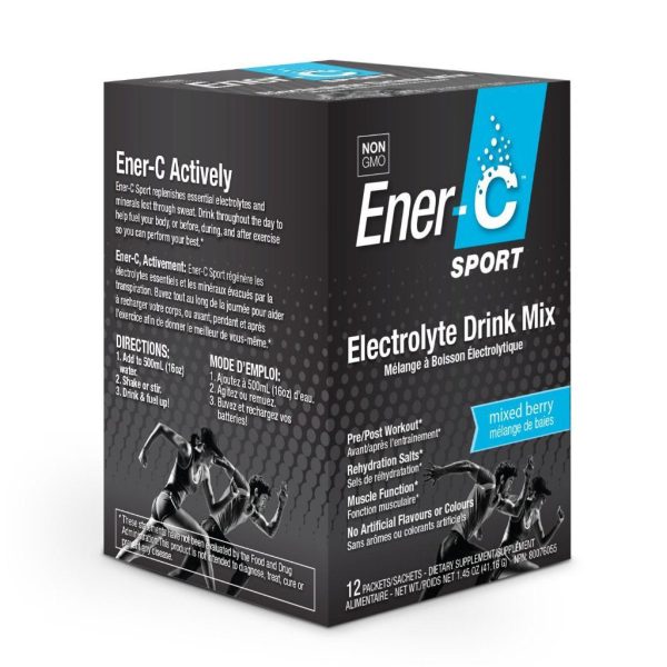 Ener-C: Sport Electrolyte Drink Mix - Mixed Berry For Discount