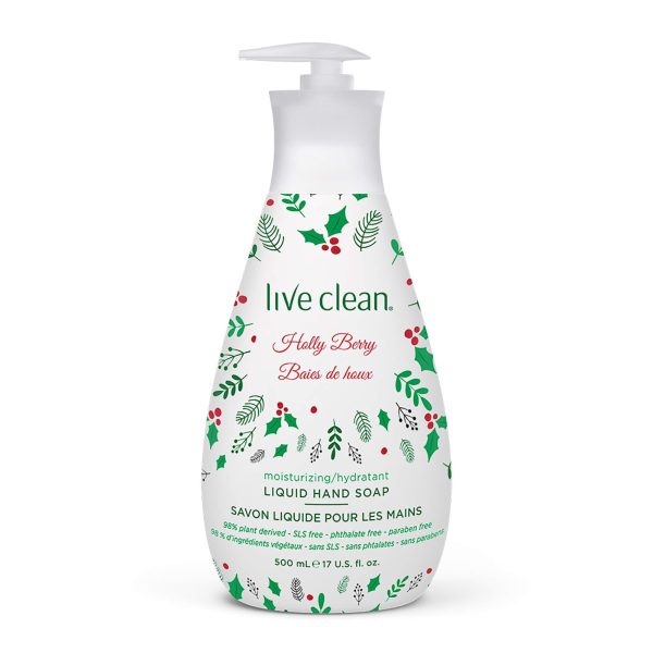 Live Clean: Holiday Liquid Hand Soap Online now