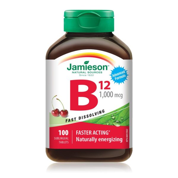 Jamieson: Vitamin B12 Fast Dissolving Tablets Online Hot Sale