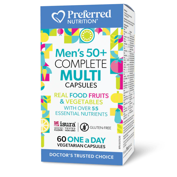 Preferred Nutrition: Men’s 50+ Complete Multi Capsules For Cheap