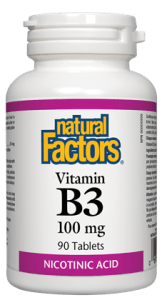 Natural Factors: Vitamin B3 100 mg on Sale