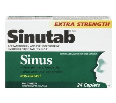 Sinutab: Sinus Extra Strength Fashion