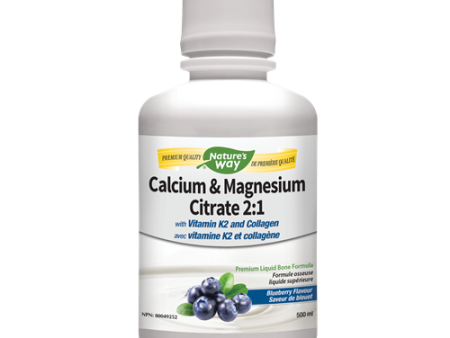 Nature’s Way: Calcium Magnesium Citrate 2:1 Hot on Sale