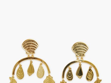 Gold Cumberland Earrings Online Sale