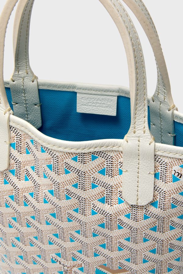 GOYARD Claire Voie Coated Canvas Mini Poitiers Tote Online now