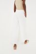 White Cap Wide Leg Linen Pants Online