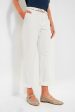 White Chino Collins Pants on Sale