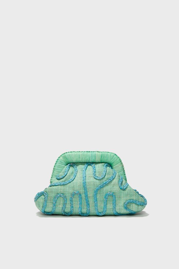 Green Noemi Clutch For Cheap