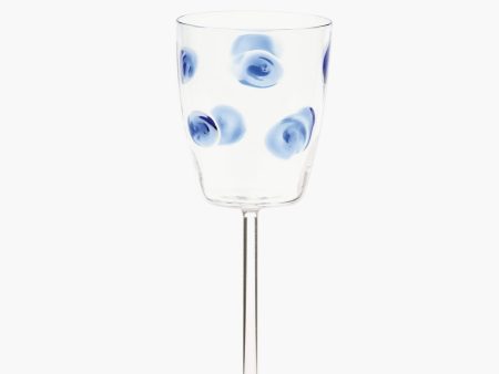 Drop Blue Wine Glass Sale