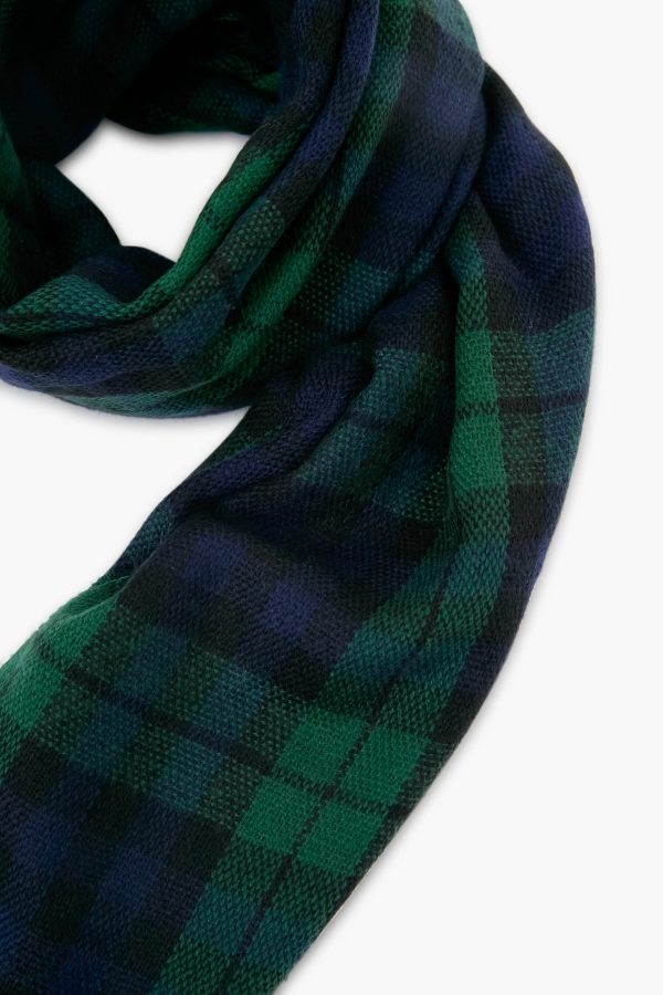 Exclusive Blackwatch Tartan Blanket Scarf on Sale