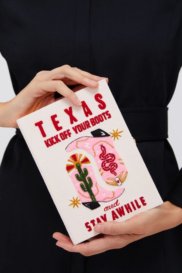 Texas Boots Book Clutch For Discount