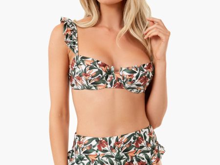 Monarca Crema Kiwi Bikini Top For Cheap