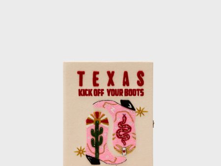 Texas Boots Book Clutch For Discount