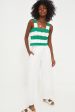 White Cap Wide Leg Linen Pants Online