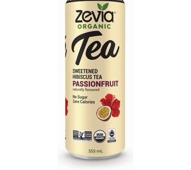 Zevia Organic Tea, Hibiscus Passionfruit Online now