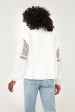 White Eyelet Jane Blouse Discount